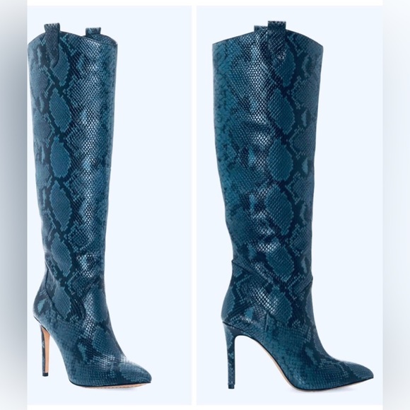 Vince Camuto Shoes - Vince Camuto Kervana Blue Knee Boots New